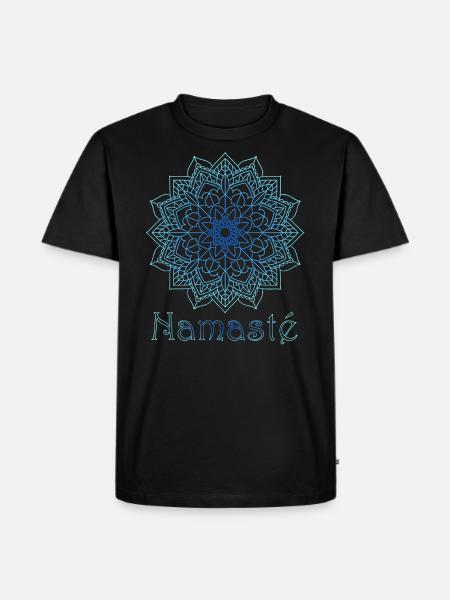 Namasté - Men's Premium Organic T-Shirt - black