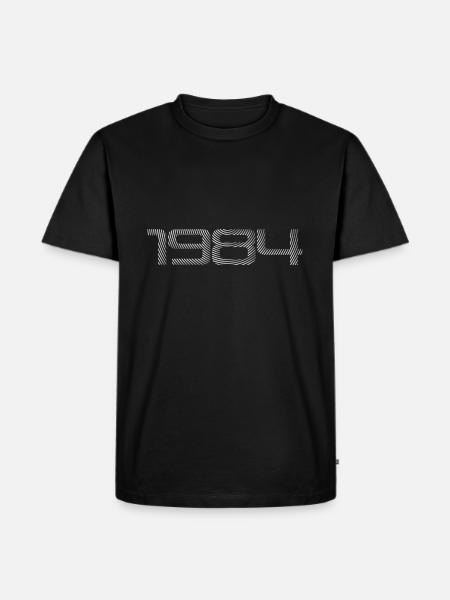 Millésime 1984 - T-shirt Premium bio Homme - noir