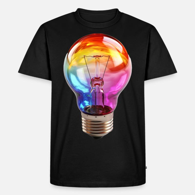 Creativity - Männer Premium Bio T-Shirt - Schwarz