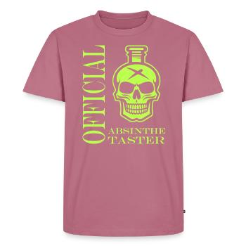 Offizielle Absinth-Verkostung - Männer Premium Bio T-Shirt - Mauve - Vorne - Nico (187cm)