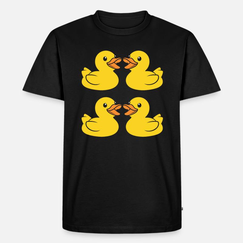Kleiner Fleischer - Männer Premium Bio T-Shirt - Schwarz