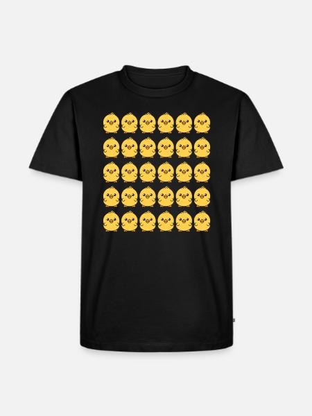 Petit poussin - T-shirt Premium bio Homme - noir