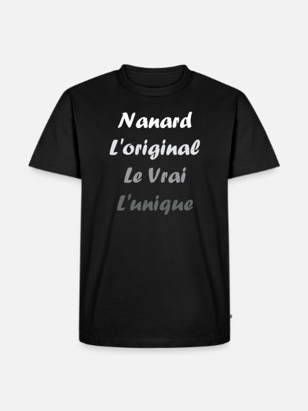nanard - T-shirt Premium bio Homme - noir