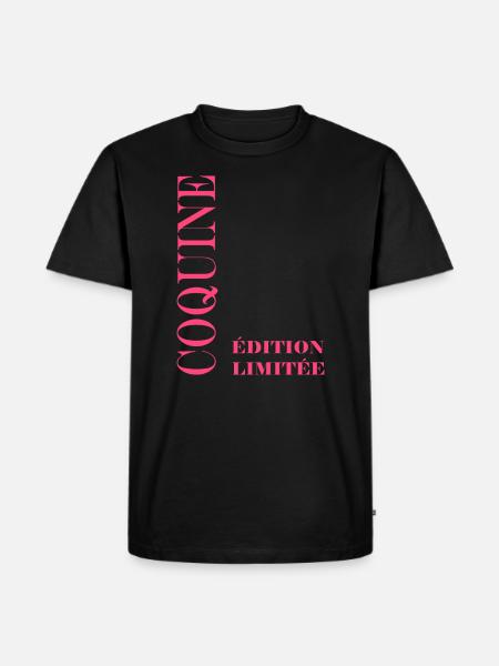 Coquine - T-shirt Premium bio Homme - noir