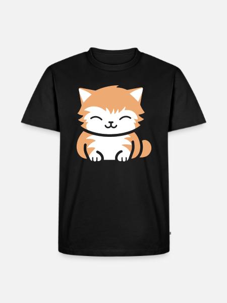 Bébé chat - T-shirt Premium bio Homme - noir