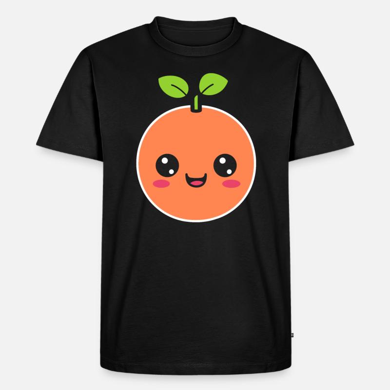 Grapefruit - Men's Premium Organic T-Shirt - black