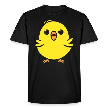 Canari - T-shirt Premium bio Homme - noir - Devant - Nico (187cm)