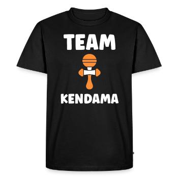 kendama - T-shirt Premium bio Homme - noir - Devant - Nico (187cm)