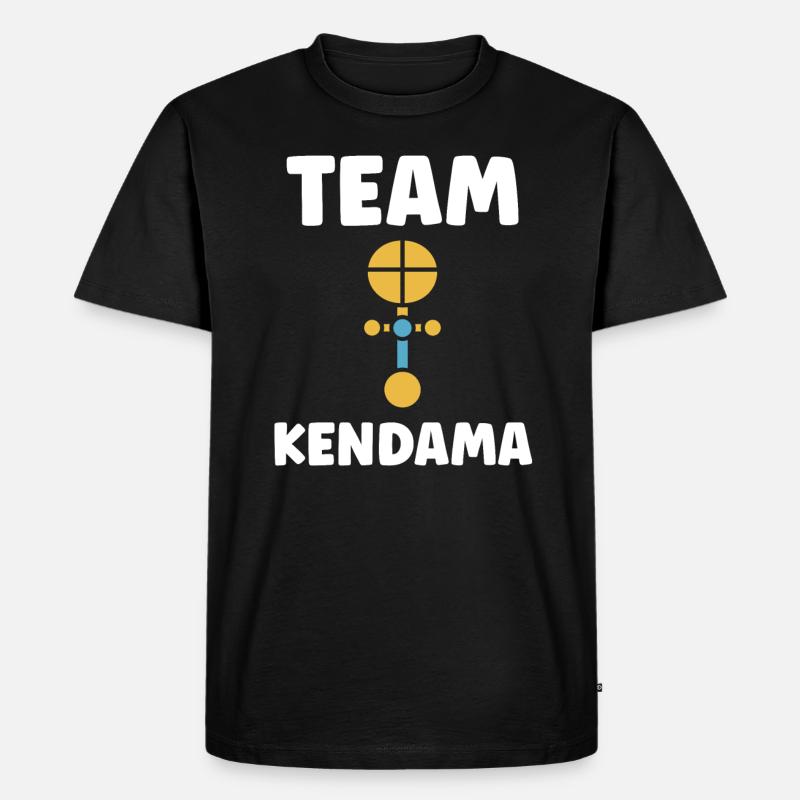 Kendama - Männer Premium Bio T-Shirt - Schwarz