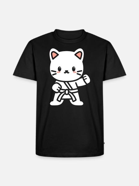 karate - Men's Premium Organic T-Shirt - black