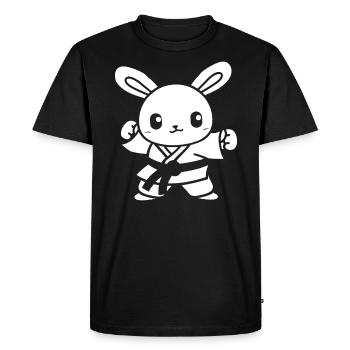 judo - T-shirt Premium bio Homme - noir - Devant - Nico (187cm)
