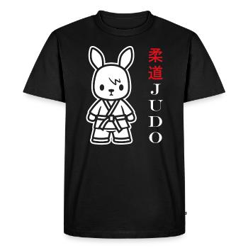 judo - T-shirt Premium bio Homme - noir - Devant - Nico (187cm)