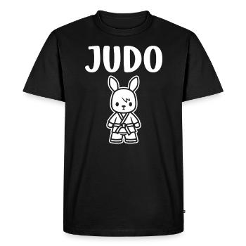 judo - T-shirt Premium bio Homme - noir - Devant - Nico (187cm)