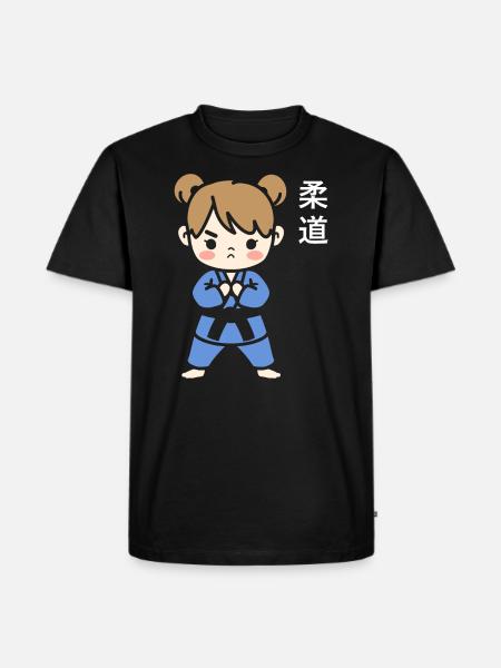 judo - Men's Premium Organic T-Shirt - black