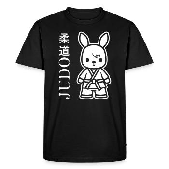 judo - T-shirt Premium bio Homme - noir - Devant - Nico (187cm)