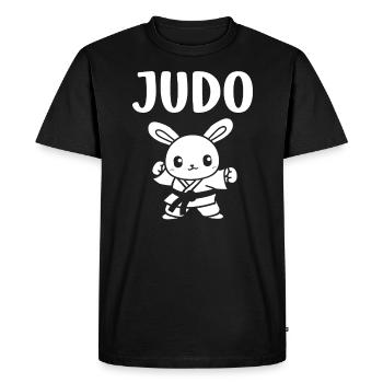 judo - T-shirt Premium bio Homme - noir - Devant - Nico (187cm)