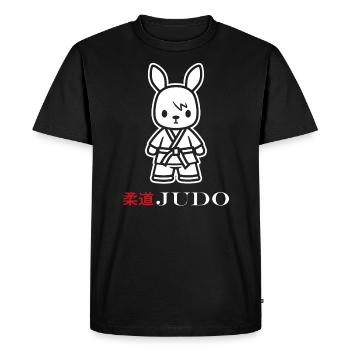 judo - T-shirt Premium bio Homme - noir - Devant - Nico (187cm)