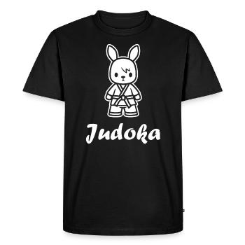 judo - T-shirt Premium bio Homme - noir - Devant - Nico (187cm)
