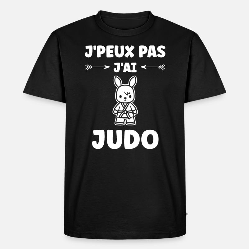 judo - Men's Premium Organic T-Shirt - black