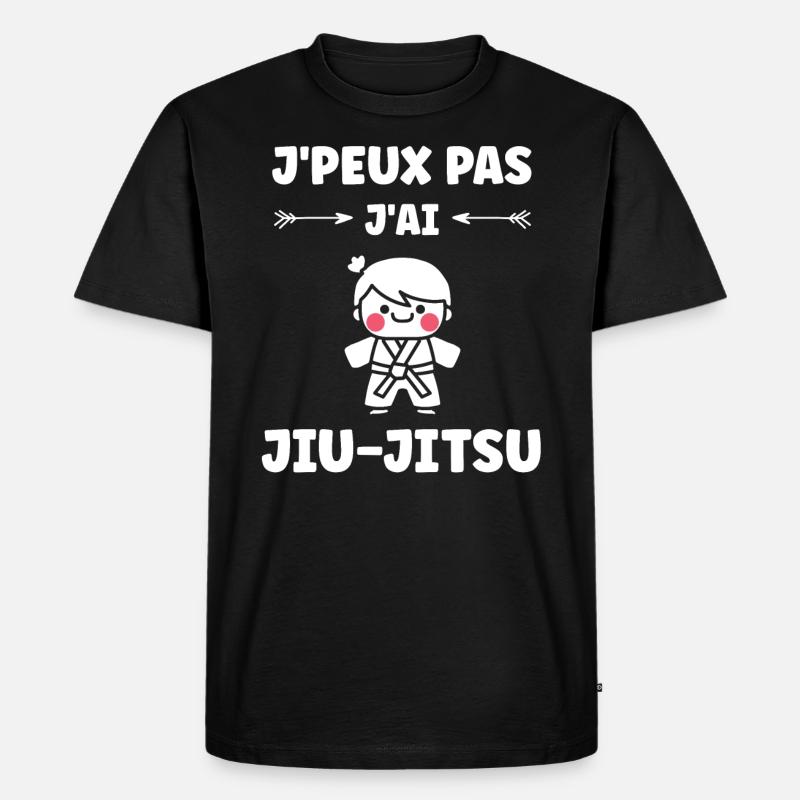 Jiu Jitsu - T-shirt Premium bio Homme - noir