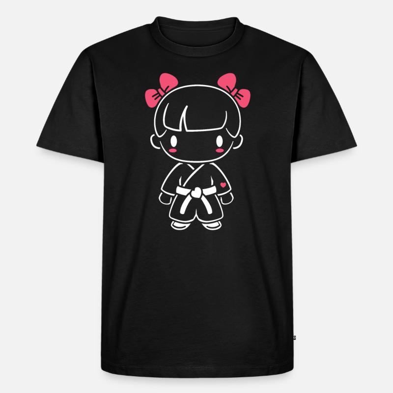Jiu Jitsu - Männer Premium Bio T-Shirt - Schwarz