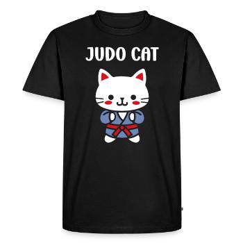 judo - T-shirt Premium bio Homme - noir - Devant - Nico (187cm)