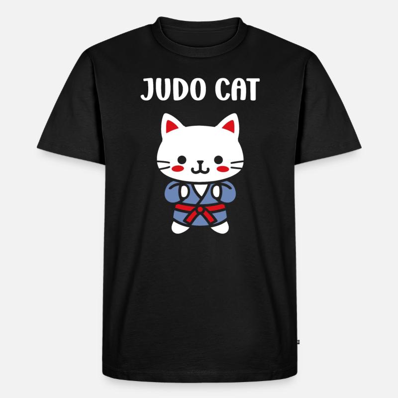 judo - Men's Premium Organic T-Shirt - black