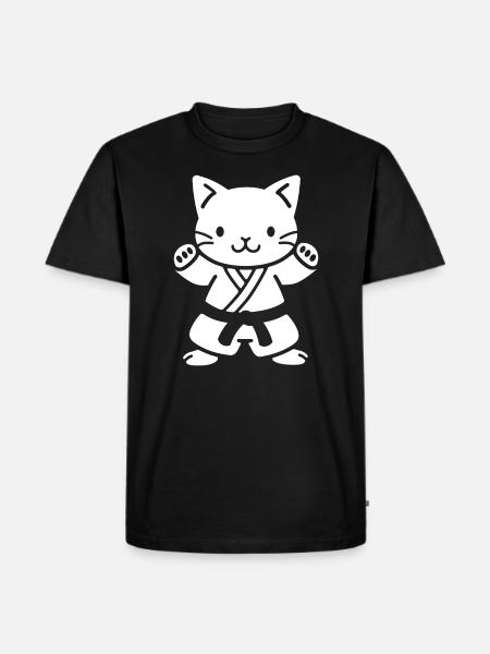 judo - Men's Premium Organic T-Shirt - black