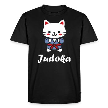 judo - T-shirt Premium bio Homme - noir - Devant - Nico (187cm)