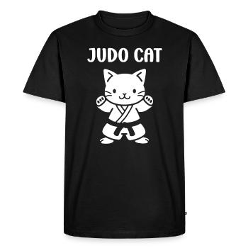 judo - T-shirt Premium bio Homme - noir - Devant - Nico (187cm)