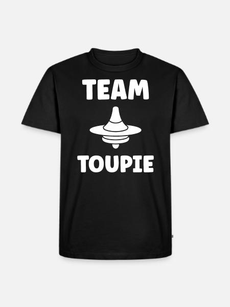 toupie - T-shirt Premium bio Homme - noir