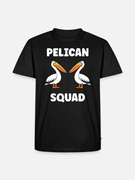 Pelican - Men's Premium Organic T-Shirt - black
