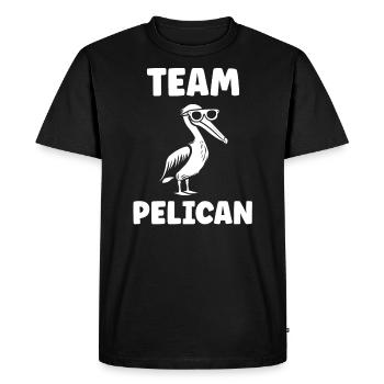 pelican - T-shirt Premium bio Homme - noir - Devant - Nico (187cm)