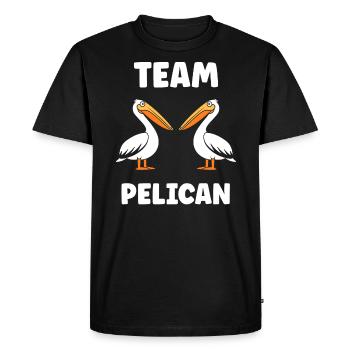 pelican - T-shirt Premium bio Homme - noir - Devant - Nico (187cm)