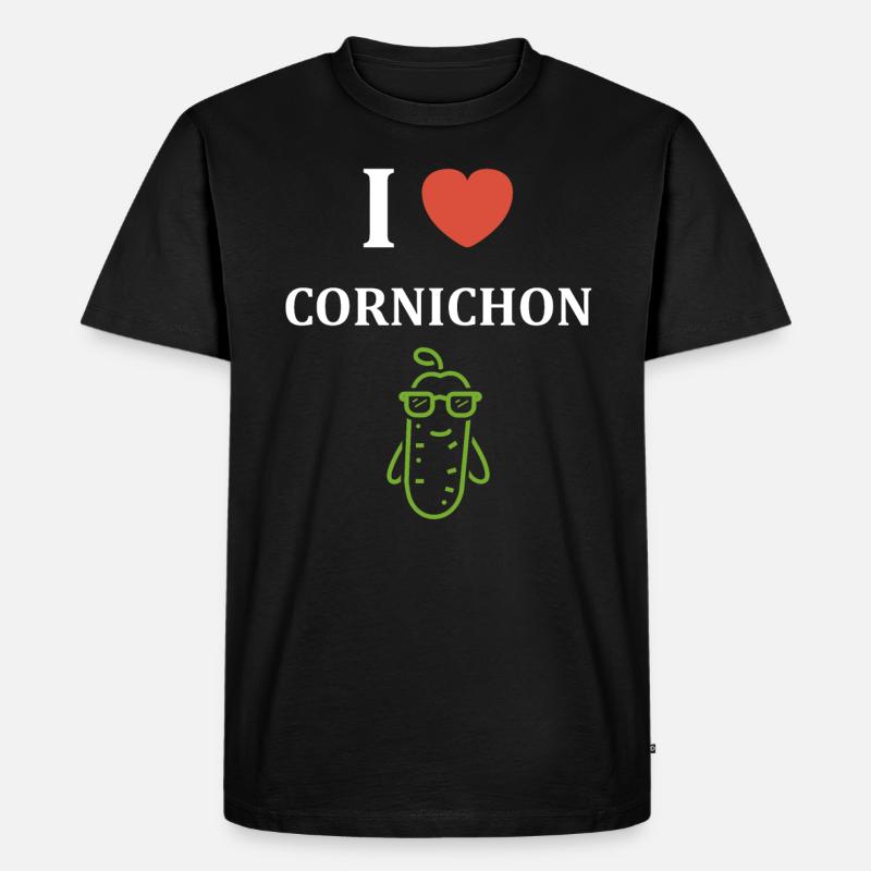 cornichon - T-shirt Premium bio Homme - noir