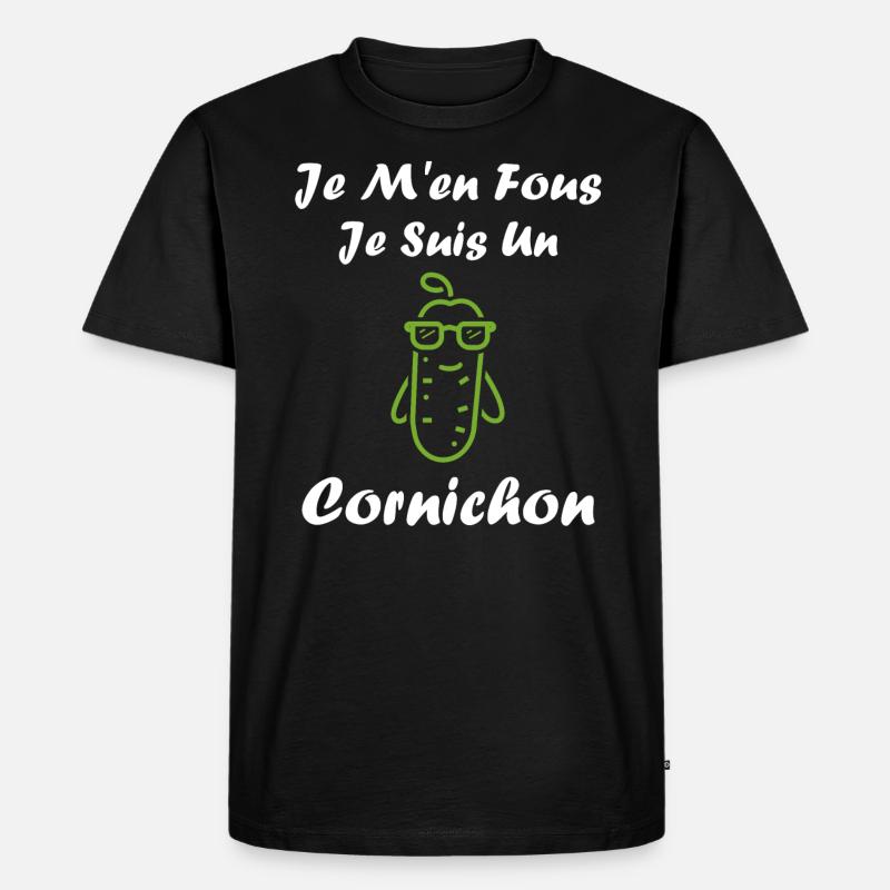 cornichon - T-shirt Premium bio Homme - noir