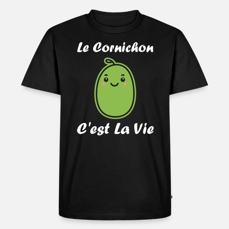 cornichon - T-shirt Premium bio Homme - noir
