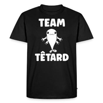 Têtard - T-shirt Premium bio Homme - noir - Devant - Nico (187cm)