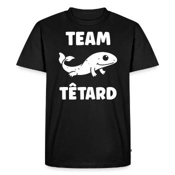 Têtard - T-shirt Premium bio Homme - noir - Devant - Nico (187cm)
