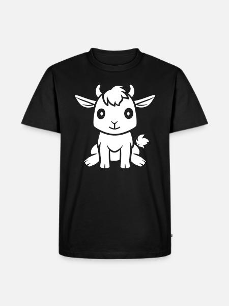He-goat - Men's Premium Organic T-Shirt - black
