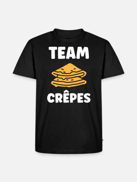 crêpe - T-shirt Premium bio Homme - noir
