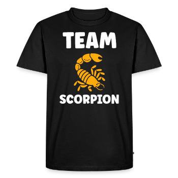 scorpion - Men's Premium Organic T-Shirt - black - Front - Nico (187cm)
