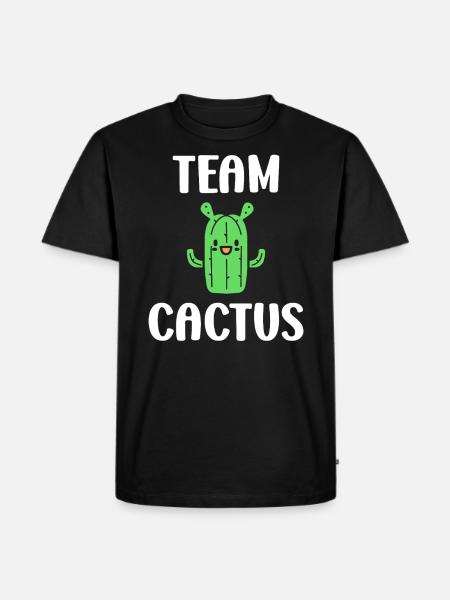 Cactus - Men's Premium Organic T-Shirt - black