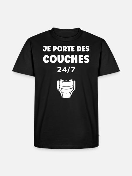 Couches - T-shirt Premium bio Homme - noir