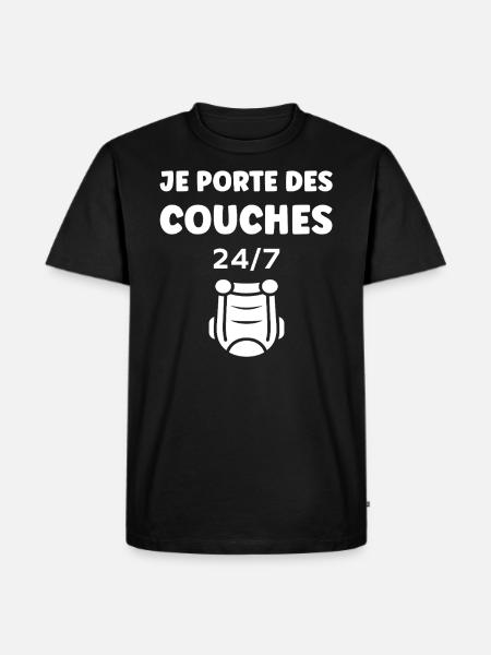 Couches - T-shirt Premium bio Homme - noir