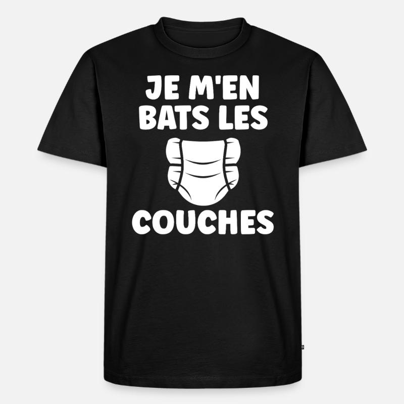 Couches - T-shirt Premium bio Homme - noir