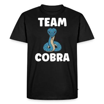cobra - T-shirt Premium bio Homme - noir - Devant - Nico (187cm)