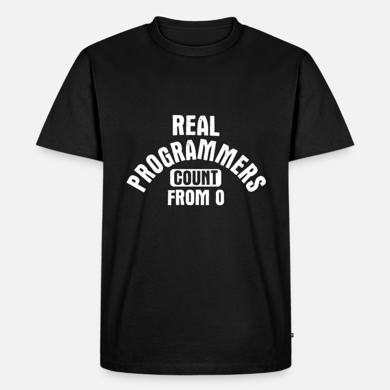 Software Ingenieur Informatiker Programmierer - Männer Premium Bio T-Shirt - Schwarz