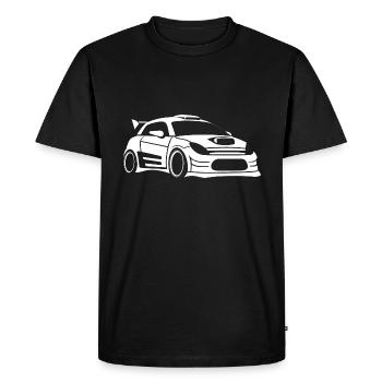 Voiutre de rallye - T-shirt Premium bio Homme - noir - Devant - Nico (187cm)