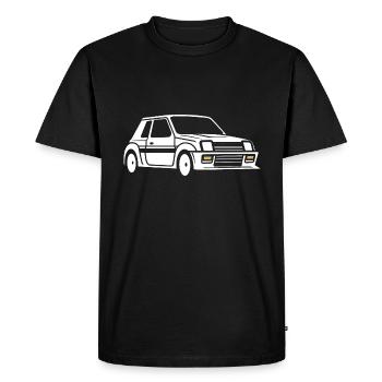Rally Vehicle - Men's Premium Organic T-Shirt - black - Front - Nico (187cm)